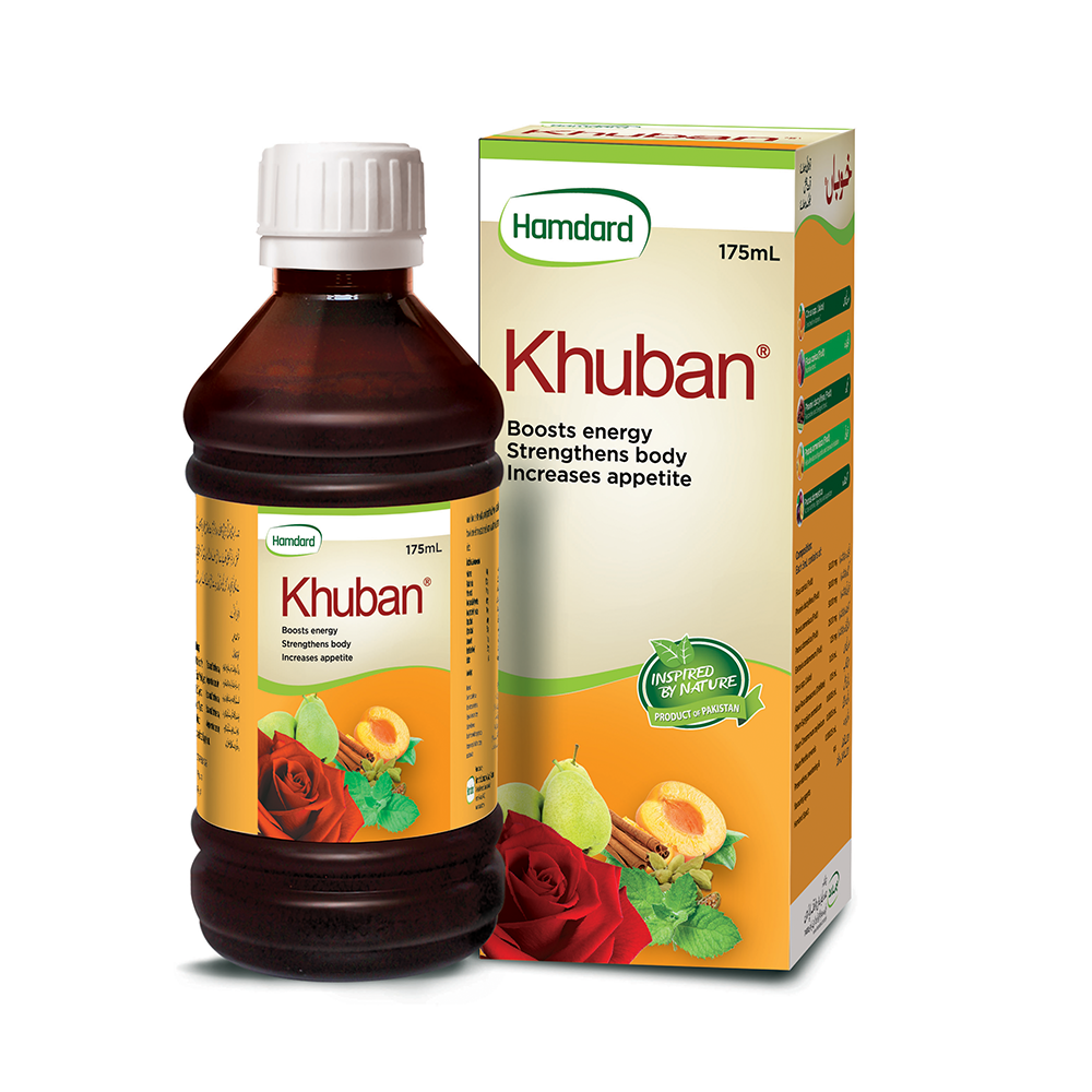 Hamdard - Khuban Syrup - 175ml - Hibalife