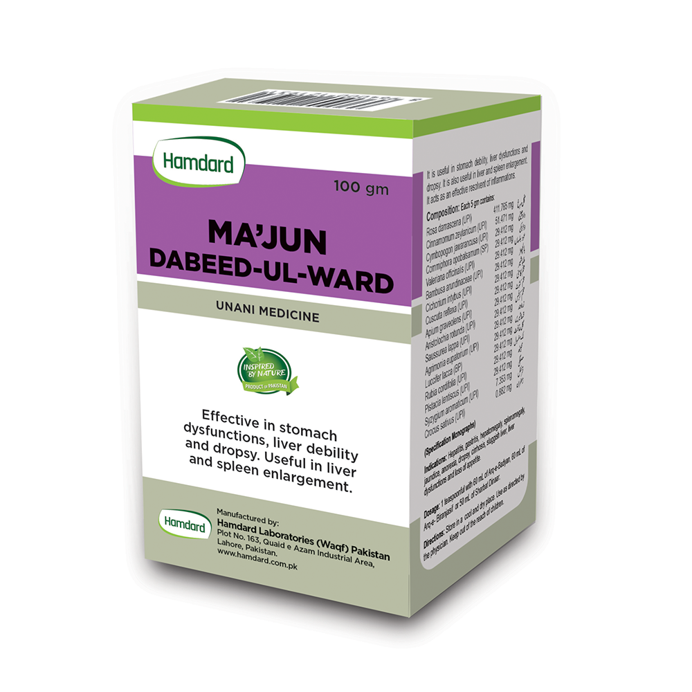 Hamdard - Ma'Jun. Dabeed Ul Ward - 100gm - Hibalife