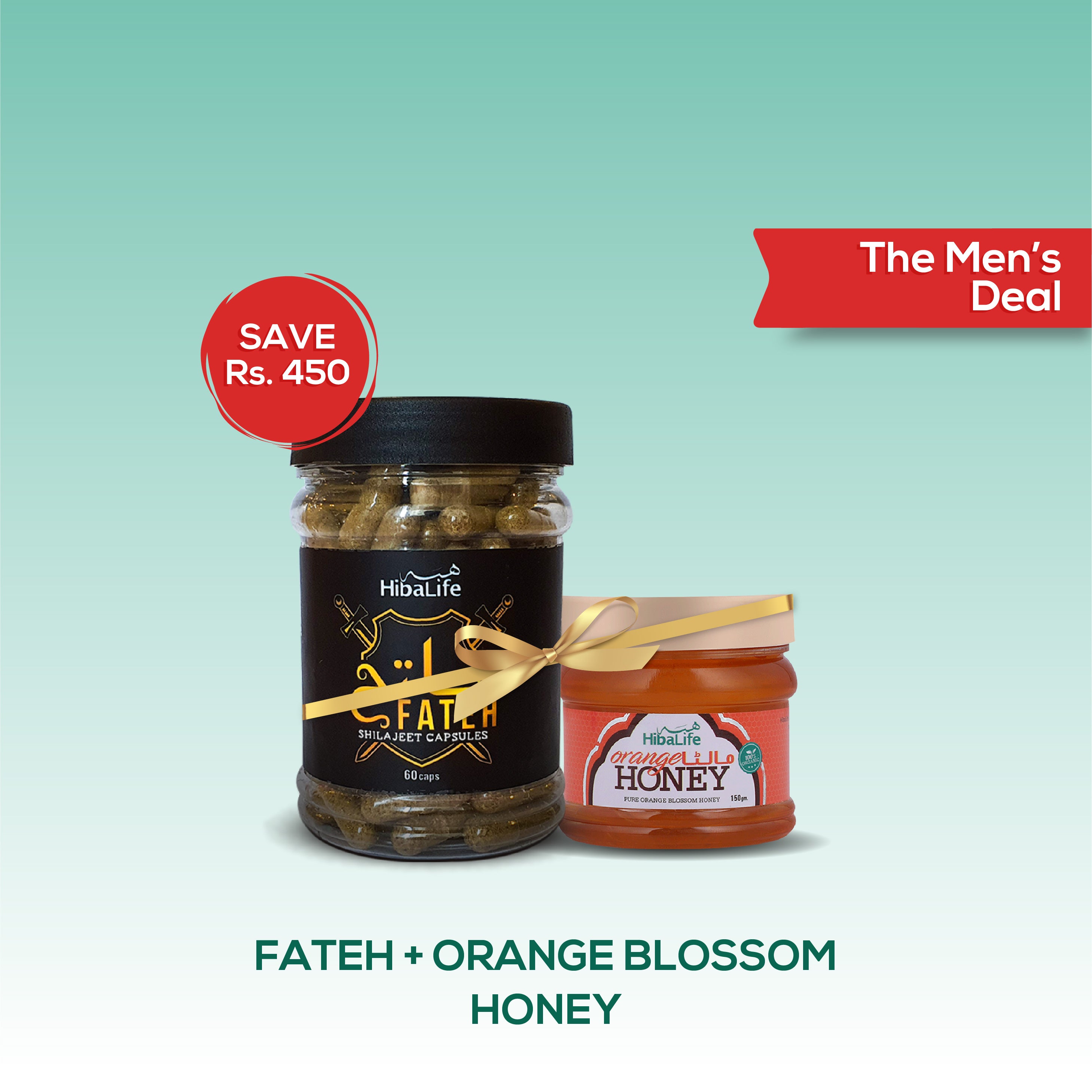 HL-The Men's Deal (Fateh & Orange blossom - 150 gm) - Hibalife